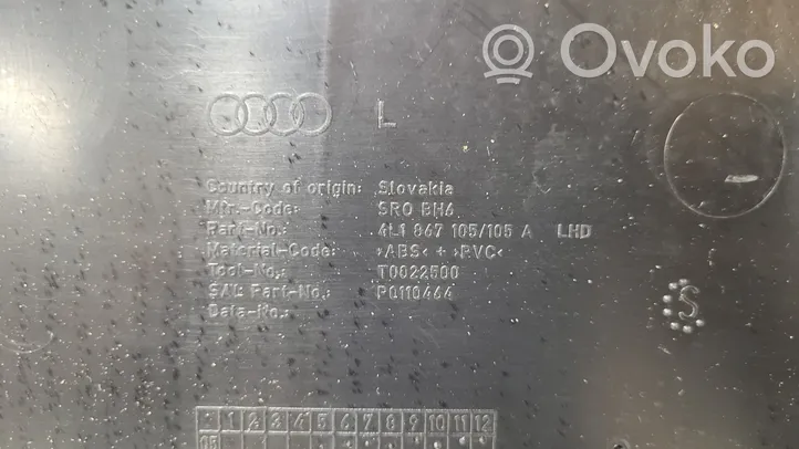 Audi Q7 4L Etuoven verhoilu P0114817