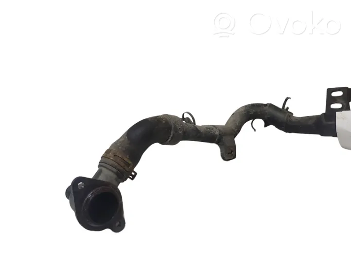 Peugeot 307 Engine coolant pipe/hose 9627629080