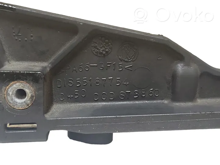 Opel Astra H Osłona łańcucha rozrządu 55187754