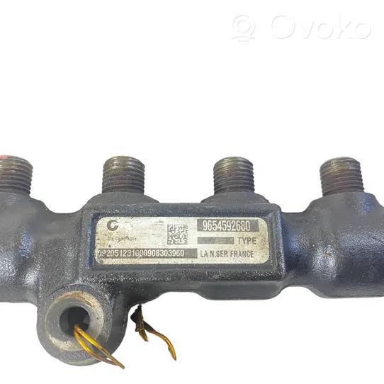Volvo S40 Fuel main line pipe 9654592680