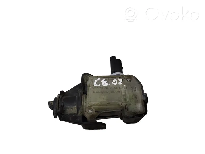 Citroen C6 Verrouillage du bouchon du réservoir de carburant 9651690280