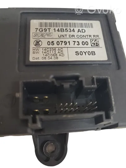 Ford Mondeo MK IV Durų elektronikos valdymo blokas 7G9T14B534AD