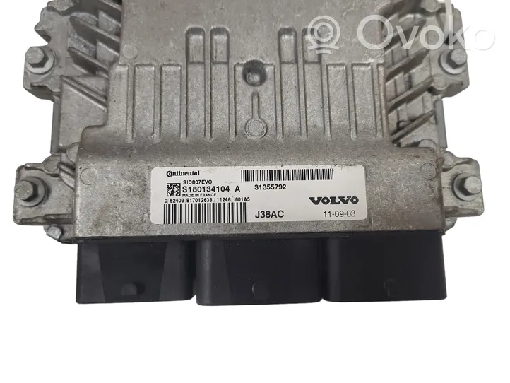 Volvo V70 Sterownik / Moduł ECU 31355792