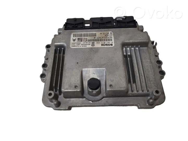 Peugeot 308 Sterownik / Moduł ECU 0281013332