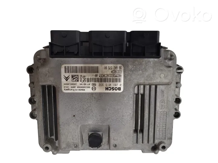 Peugeot 308 Sterownik / Moduł ECU 0281013332