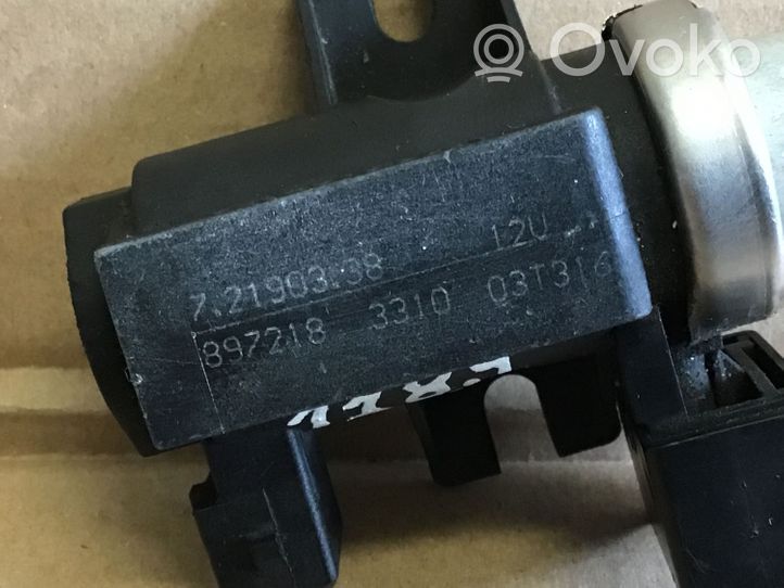 Opel Astra G Turboahtimen magneettiventtiili 72190338