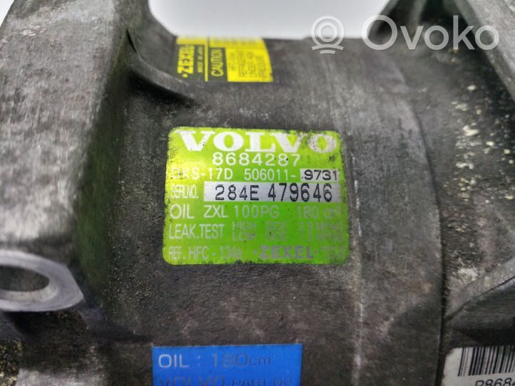 Volvo XC70 Compressore aria condizionata (A/C) (pompa) 8684287