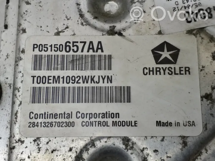 Chrysler Town & Country V Centralina/modulo del motore P05150657AA