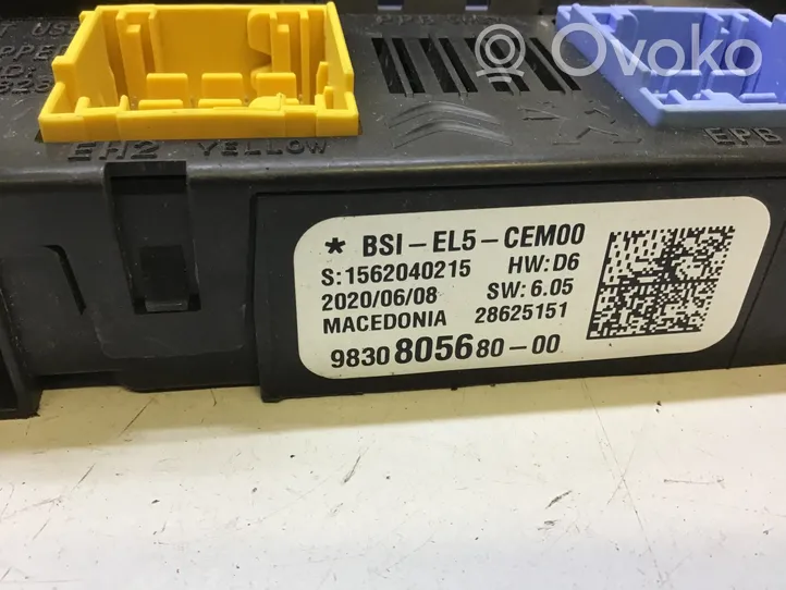 Citroen DS7 Crossback BSM Control unit 9830805680