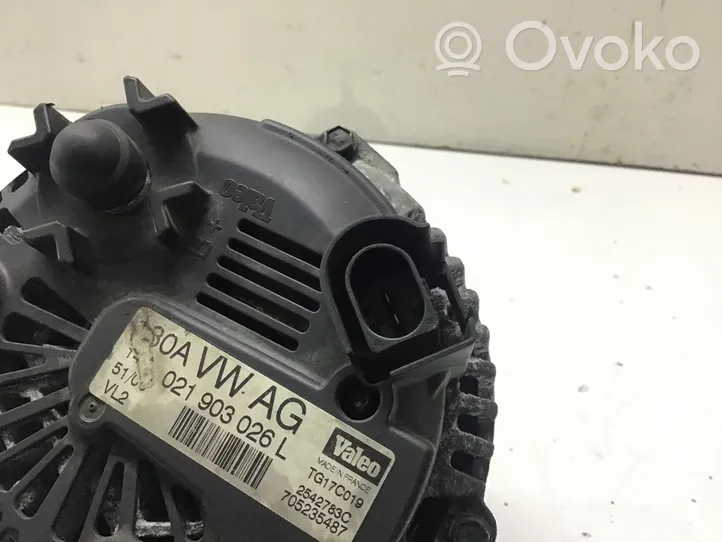 Volkswagen PASSAT B6 Generatore/alternatore 021903026L