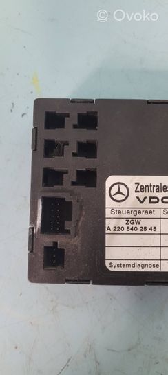 Mercedes-Benz S W220 Väylän ohjainlaite A2205402545
