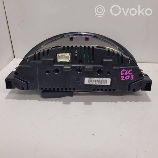 Mercedes-Benz CLC CL203 Tachimetro (quadro strumenti) A2035406448