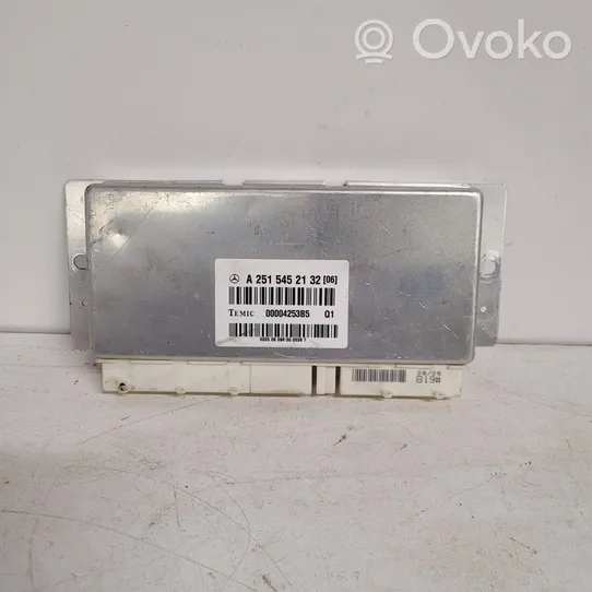 Mercedes-Benz R W251 Piekares vadības bloks A2515452132