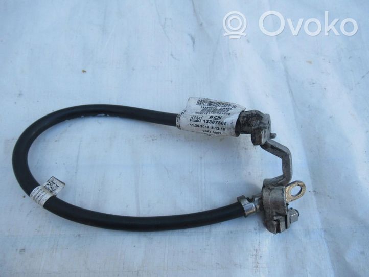 Opel Adam Negative earth cable (battery) 13387868