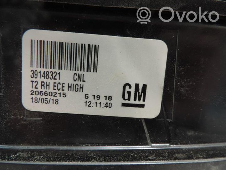 Opel Insignia B Lampa tylna 39148321