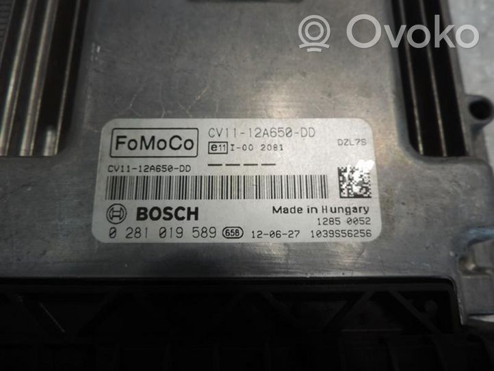 Ford B-MAX Centralina/modulo motore ECU CV1112A650DD 0281019589