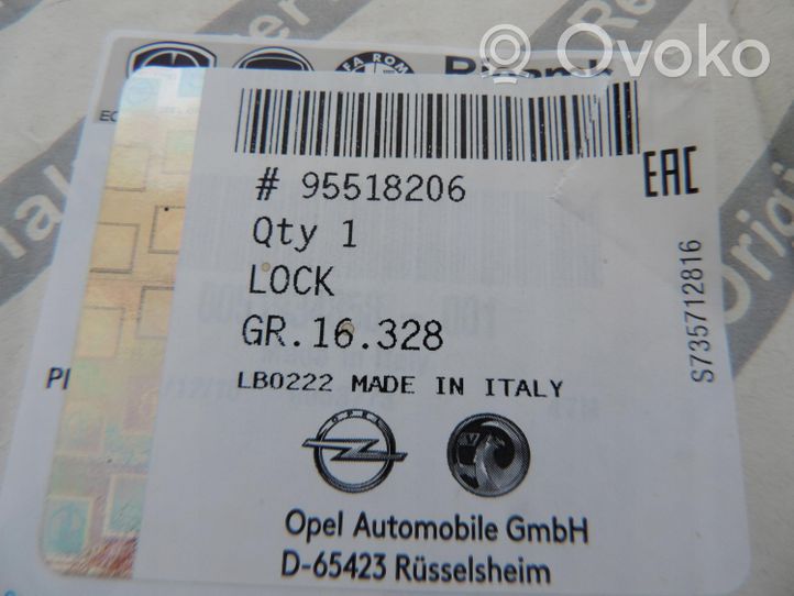 Opel Combo D Serrure de porte avant 95518206
