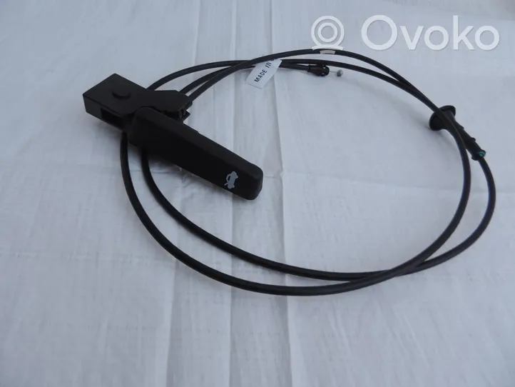 Opel Astra J Engine bonnet/hood lock release cable 13312788