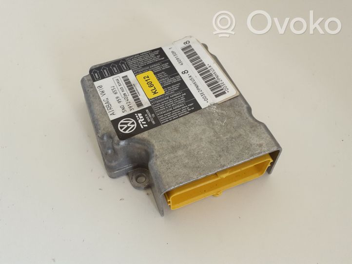 Volkswagen PASSAT B7 Gaisa spilvenu vadības bloks 5N0959655J