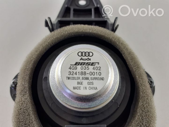 Audi A6 S6 C7 4G Altoparlante ad alta frequenza portiera anteriore 4G9035402