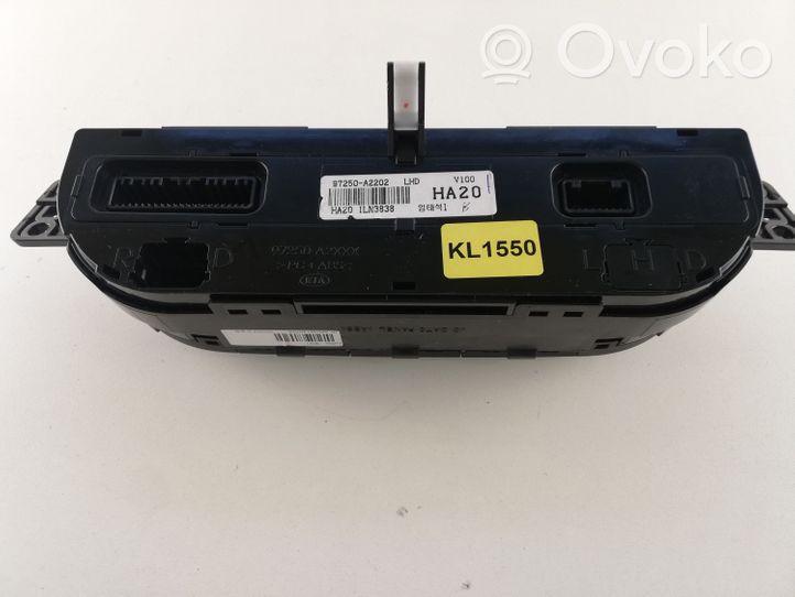 KIA Ceed Oro kondicionieriaus/ klimato/ pečiuko valdymo blokas (salone) 97250A2202