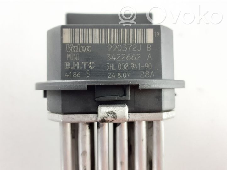 KAM10589 Mini One Cooper Clubman R55 Heater blower fan relay 3422662