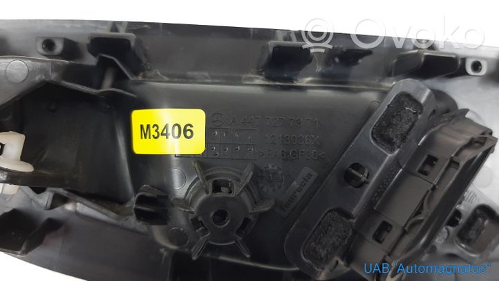 Mercedes-Benz Vito Viano W447 Klamka wewnętrzna drzwi przednich A4477277371