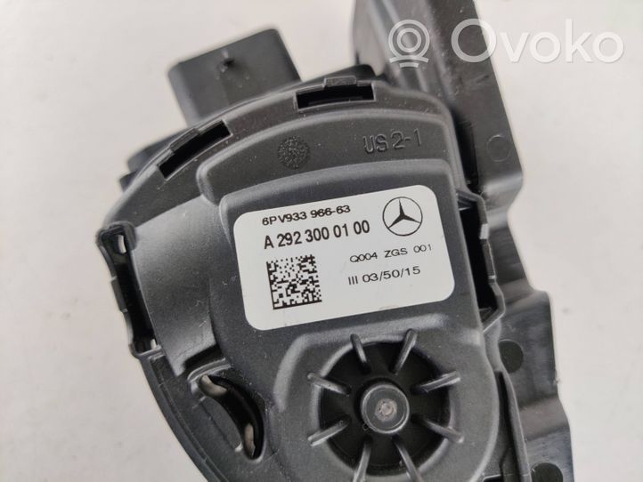 Mercedes-Benz GLE (W166 - C292) Pedale dell’acceleratore A2923000100