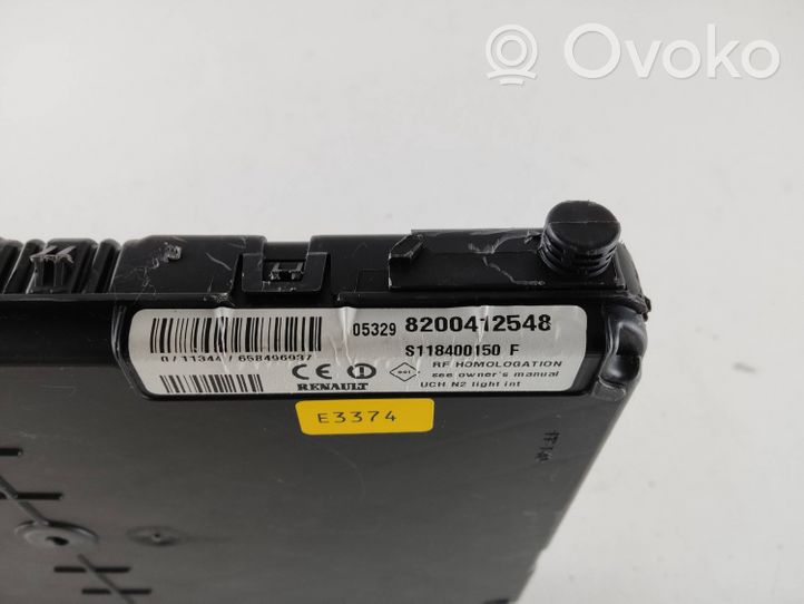 Renault Megane II Module de fusibles 8200412548