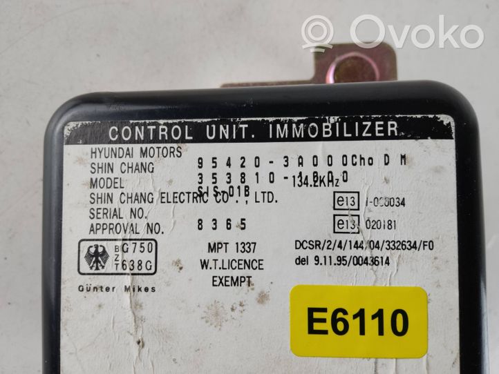 Hyundai Trajet Immobilizer control unit/module 954203A000