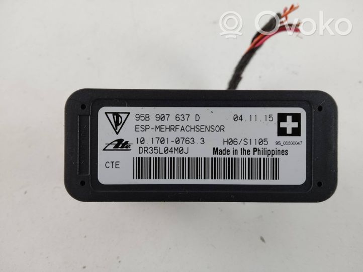 Porsche Macan ESP acceleration yaw rate sensor 95B907637D