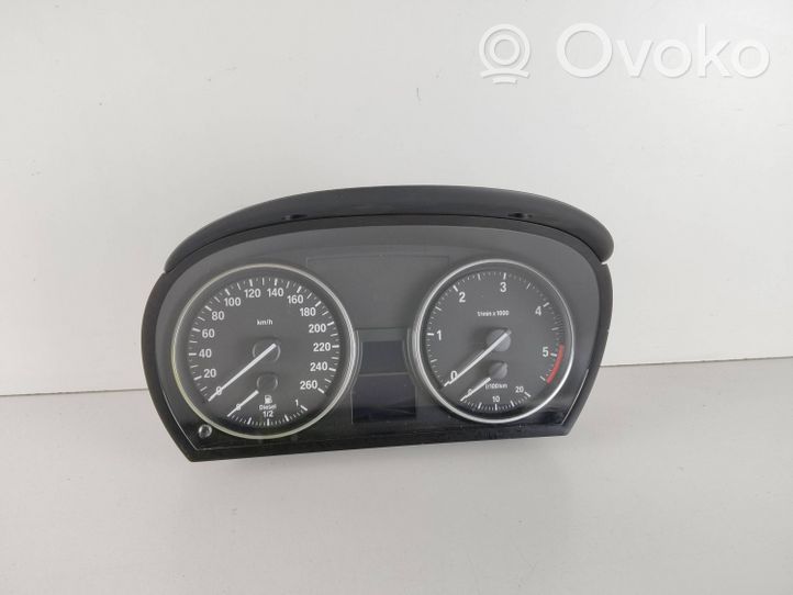 BMW 3 E90 E91 Compteur de vitesse tableau de bord 9187085