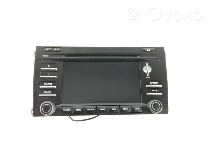 Porsche Cayenne (9PA) Radio/CD/DVD/GPS-pääyksikkö 7L5035884E