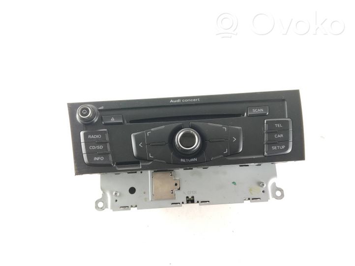 Audi A5 8T 8F Panel / Radioodtwarzacz CD/DVD/GPS 8T1035186B