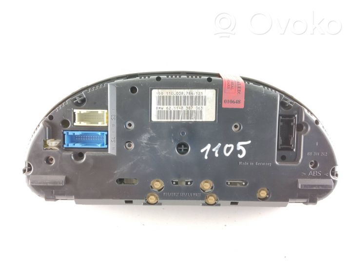 BMW 7 E38 Tachimetro (quadro strumenti) 8387063