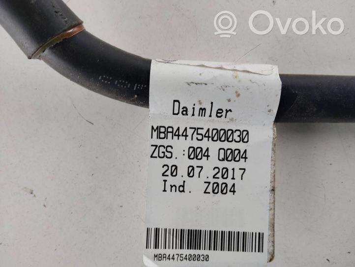 Mercedes-Benz Vito Viano W447 Câble négatif masse batterie A4475400030