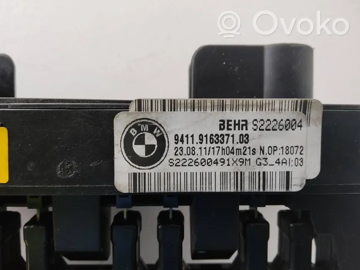 BMW 5 F10 F11 Radiador de calefacción eléctrico de habitáculo 9163371