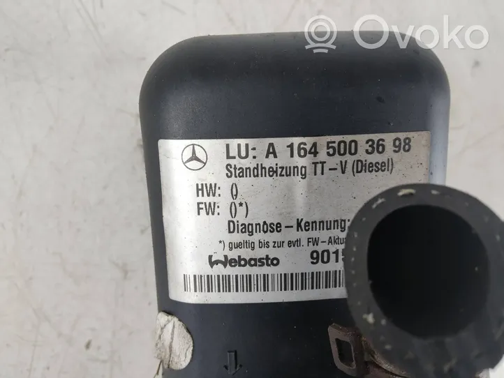 Mercedes-Benz ML W164 Unité de préchauffage auxiliaire Webasto A1645003698