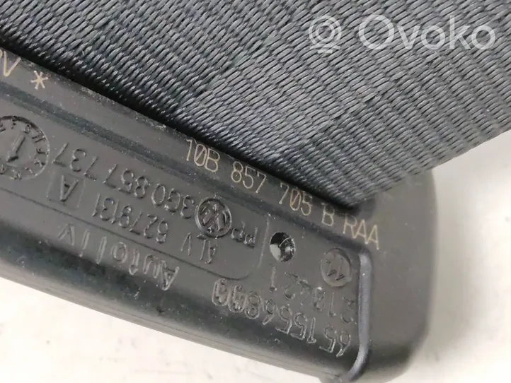 Volkswagen ID.3 Pas bezpieczeństwa fotela przedniego 10B857705B