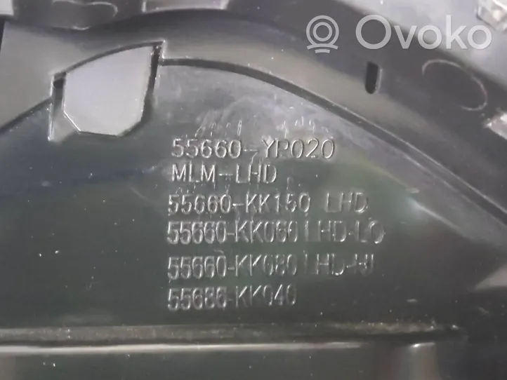 Toyota Hilux (AN120, AN130) Copertura griglia di ventilazione laterale cruscotto 55660YP020