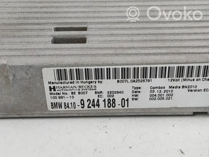 BMW X3 F25 Bluetooth control unit module 9244188