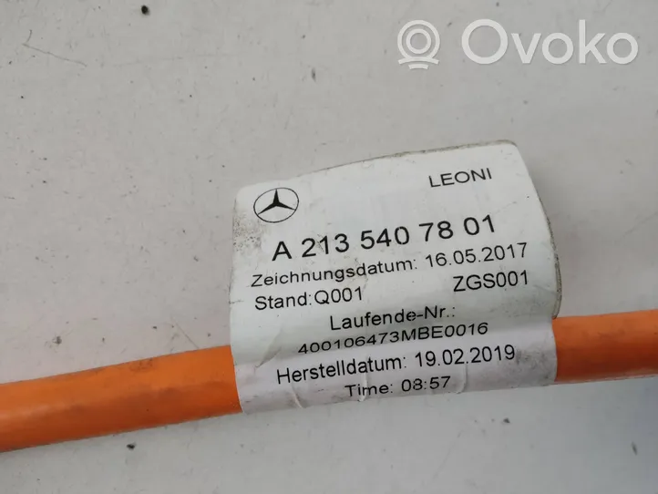 Mercedes-Benz E W213 Korkeajännitekaapeli A2135407801