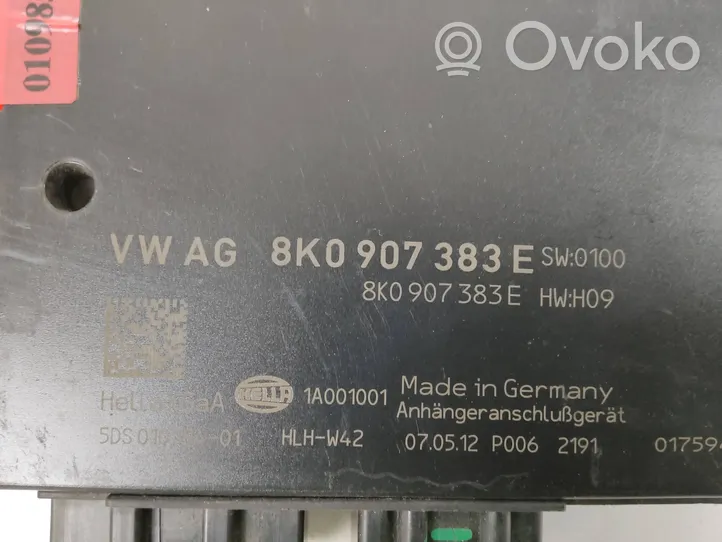 Audi A4 S4 B8 8K Vetokoukun ohjainlaite/moduuli 8K0907383E