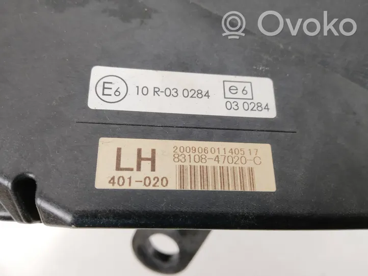 Toyota Prius (XW30) HUD-näyttö 8310847020C