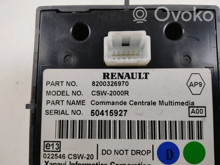 Renault Laguna II Bedieneinheit Controller Multimedia 8200326970