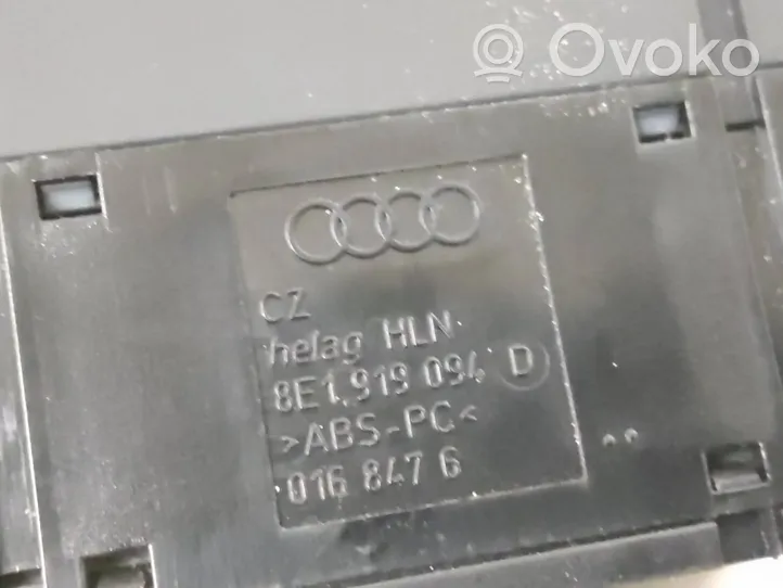 Audi A4 S4 B7 8E 8H Autres commutateurs / boutons / leviers 8E1919094D