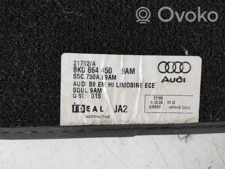 Audi A5 8T 8F Auton lattiamattosarja 8K1863691B