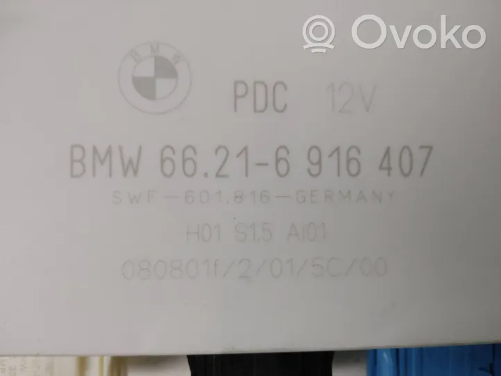 BMW X5 E53 Parkavimo (PDC) daviklių valdymo blokas 6916407