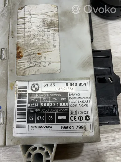 BMW 5 E60 E61 Kit calculateur ECU et verrouillage 7794650