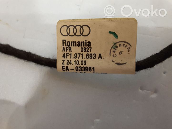 Audi A6 Allroad C6 Faisceau de câblage de porte arrière 4F1971693A